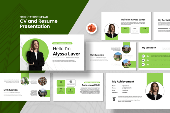 Download CV and Resume Presentation - PowerPoint - Present Collection