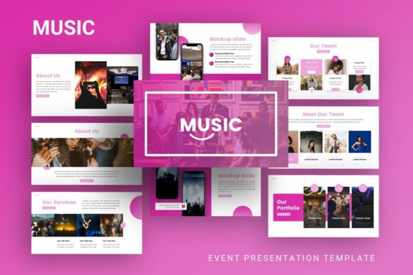 Download Presentation Template - Music - Present Collection