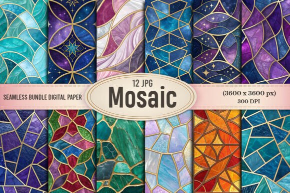Download Luxury Stained Glass Mosaic Patterns - Stained Collection