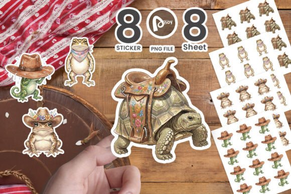Download Digital Boho Desert Animal Sticker - Digital boho Collection
