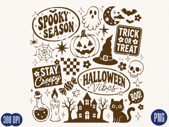 Download Spooky Season Halloween Icons PNG - Spooky Collection