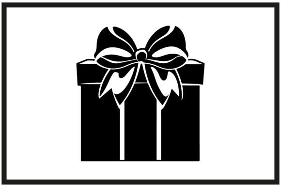 Download Birthday Present Silhouette Vector - Silhouette Collection