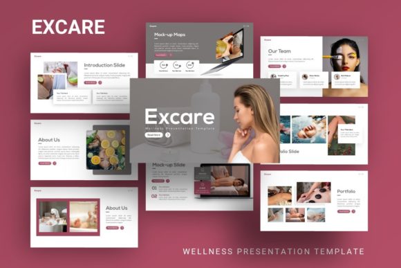 Download Presentation Template - Excare - Present Collection