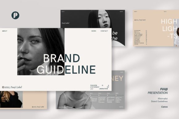Download Minimalist Brand Guidelines Presentation - Present Collection